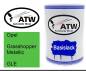 Preview: Opel, Grasshopper Metallic, GLE: 500ml Lackdose, von ATW Autoteile West.